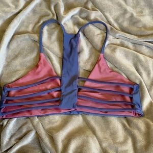 Irreversible swim top